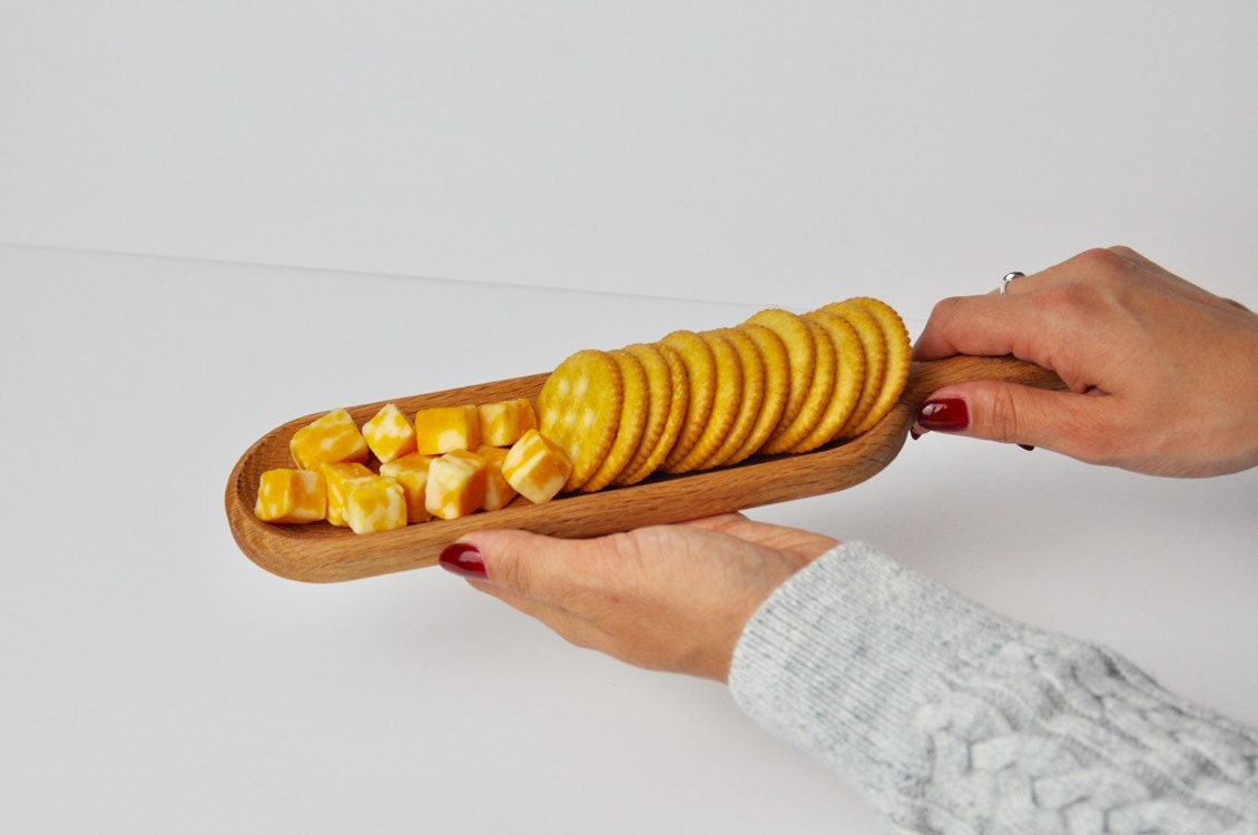 Wood Cheese & Cracker Tray