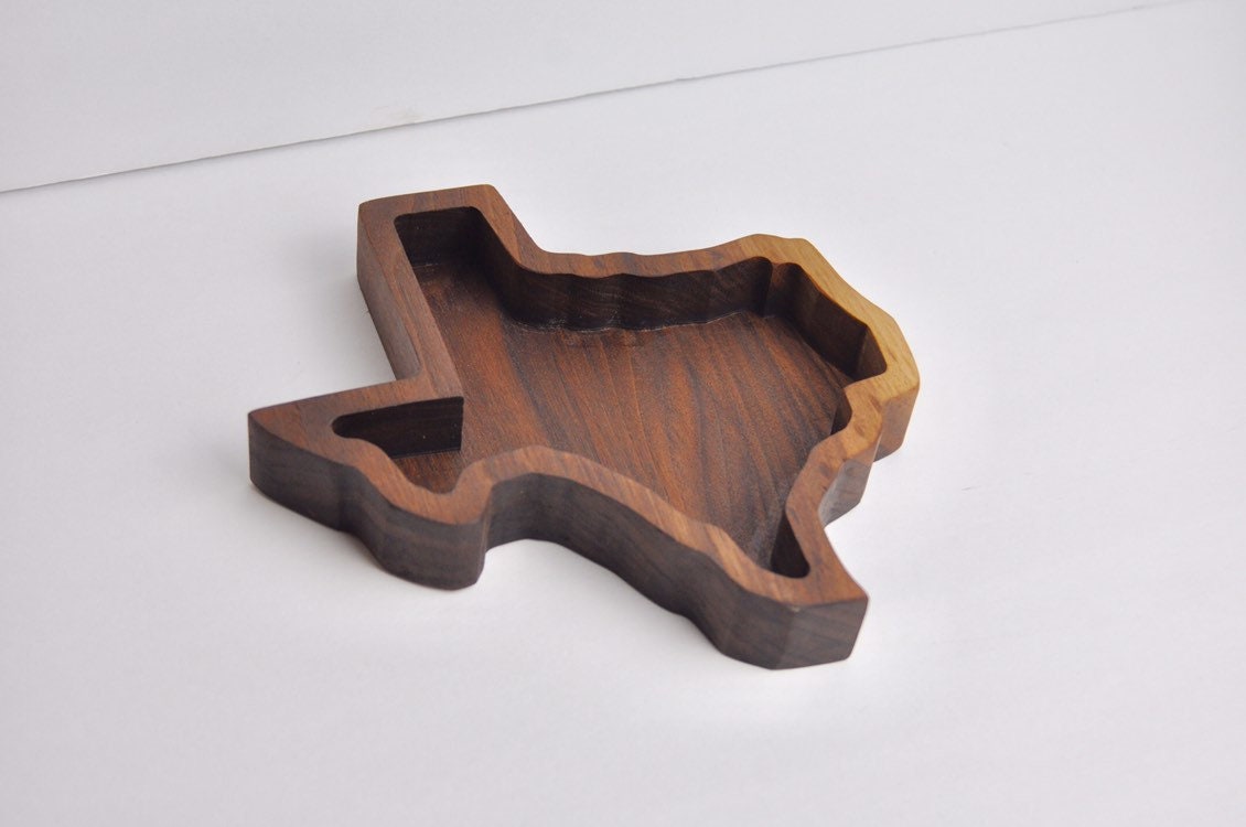 Texas Wood Snack Tray