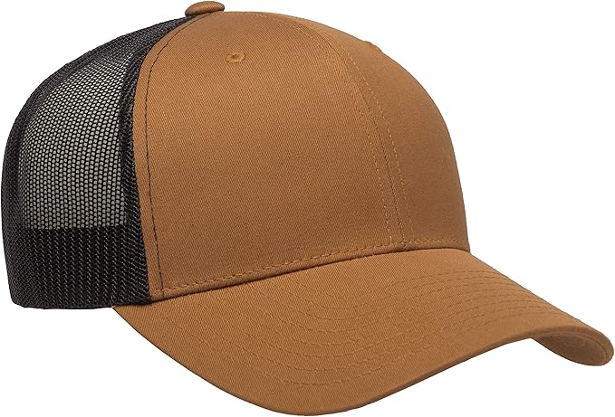 Custom Engraved Leather Patch Trucker Hat