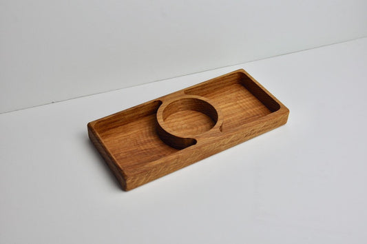 Rectangle Wood Snack Tray