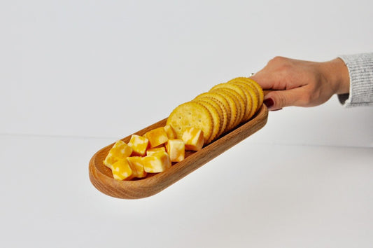 Wood Cheese & Cracker Tray