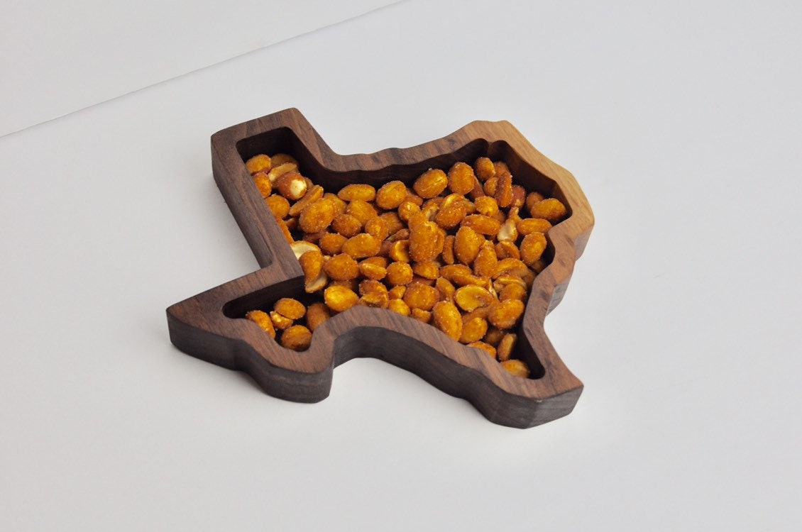 Texas Wood Snack Tray