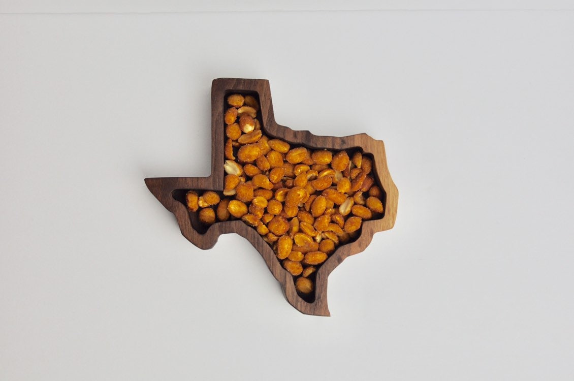 Texas Wood Snack Tray