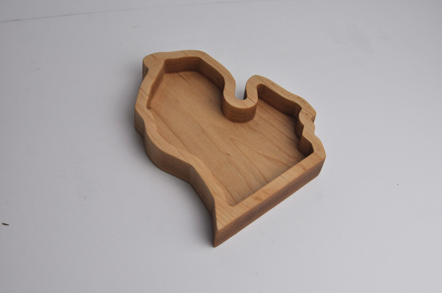 Michigan Wood Snack Tray