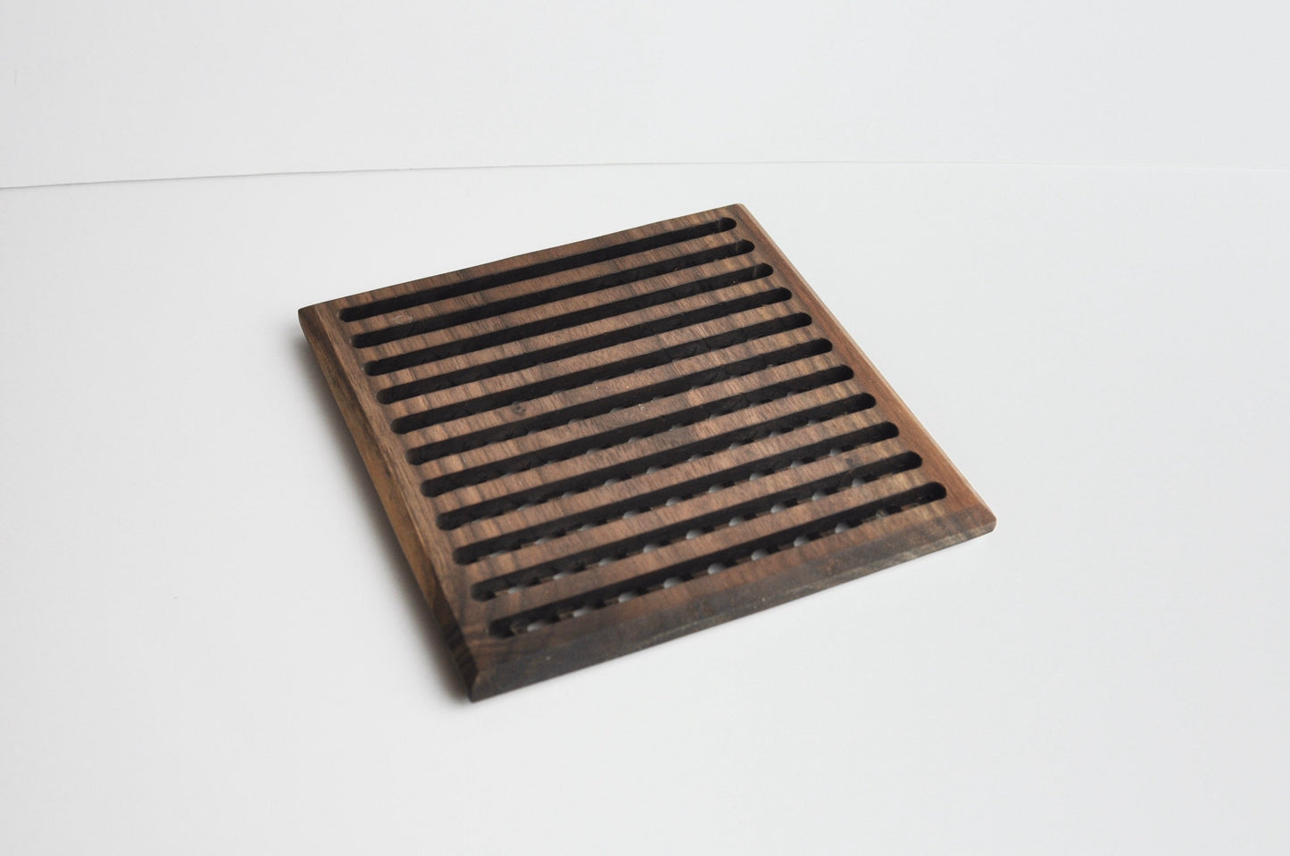 6" Square Wood Trivet/Hot Plate