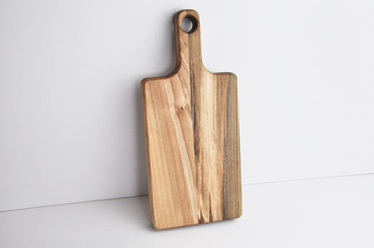 Small Handled Wood Cutting/Prep Board