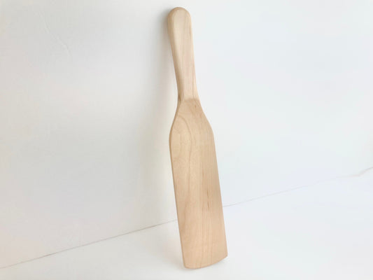 Wood Spurtle Kitchen Utensil